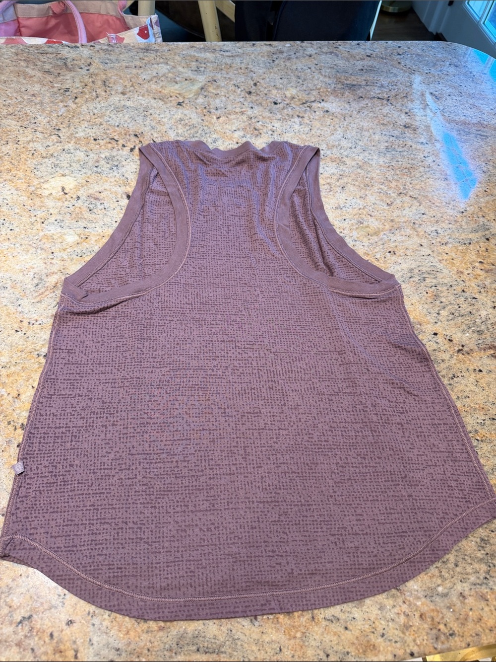 lululemon athletica Textured Mauve Racerback Tank